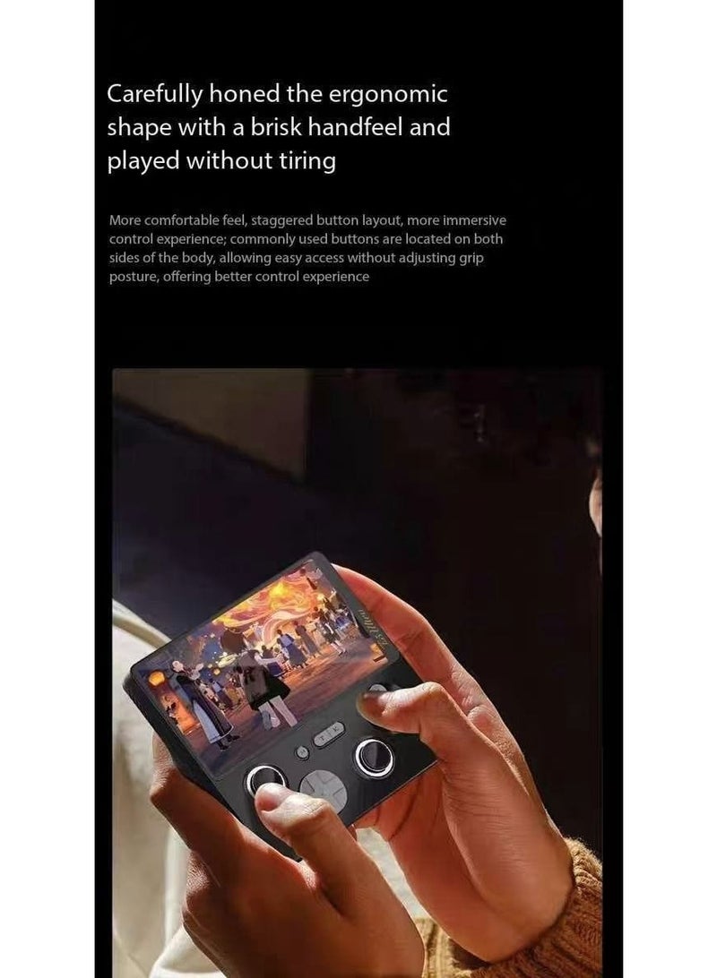 وحدة تحكم الألعاب الرجعية E5 Ultra بشاشة IPS مقاس 5 بوصات وذاكرة 128 جيجابايت ومعالج CPU لمحبي DIY ومحرك خطي وشاشة لمس عالية الدقة وعرض عبر WIFI 6 - Image 3